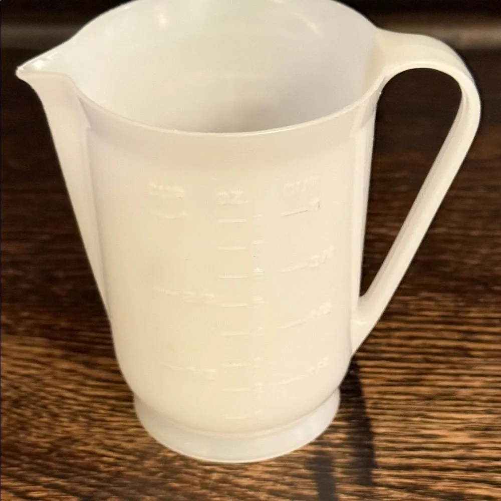 Elegant White Measuring Jug